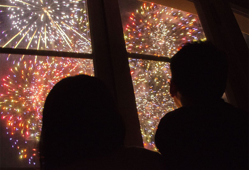 【花火鑑賞】迫力満点！お部屋から花火鑑賞プラン[朝食付]