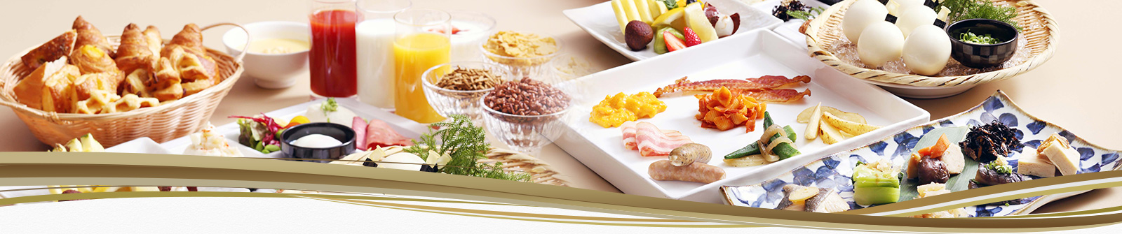 Restaurant　外国のような雰囲気に囲まれて……。